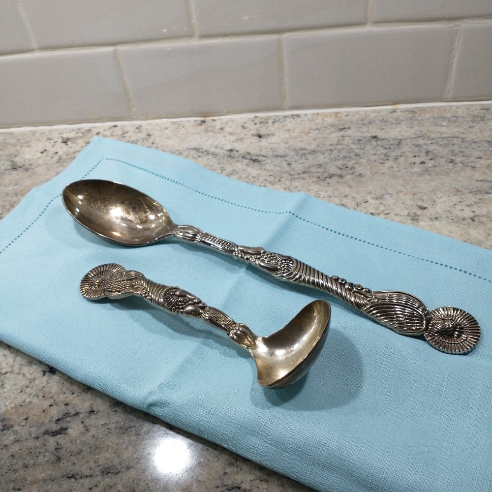 GODINGER Serving Set Silver plated